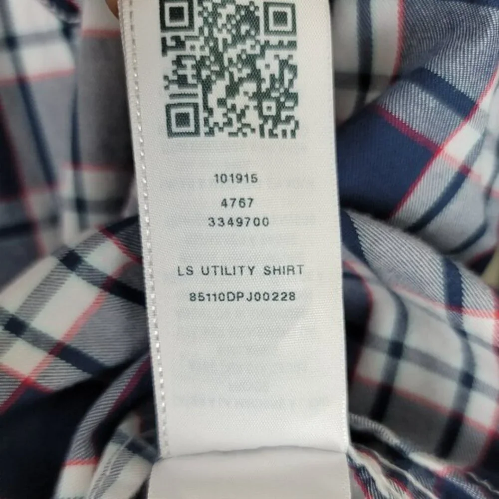 True Religion Shirt Mens 3XL Button Down Plaid Western